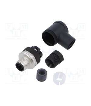 1681101 Connector: M12; plug; PIN: 4; male; 250V; angled 90°; screw terminal KFC6tM_ySGP3fVTibVJv1df5Yuy0gVqIzYR5Kh0LDQg