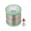 BROFIL 60 B2.1 0,8 MM 500 G Tin; lead-based; Sn60Pb40; 0.8mm; 0.5kg; reel; 183÷190°C; Flux: SW26 v8LeMoy3ioBT7aA_tqs-XJjVb9lYsr3Xs-LWUjFdLEE