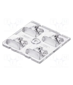 C13300_STRADA-2X2-T2 LED lens; square; transparent; H: 7.7mm; Body dim: 50x50mm OnaVF09jm3DReY2Tk1hYGhyY2vVldTHZikyj9ANdiu8