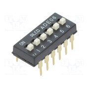 1825057-5 Switch: DIP-SWITCH; Poles number: 6; ON-OFF; 0.1A/24VDC; Pos: 2; THT mFhFOdgFPA2KQBPg2govotU9hI8dup4UeH16sdx7HB0