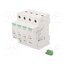 A9L08601 Surge arrester; Type 2+3; Poles: 3+N; for DIN rail mounting; IP20 F0_0xgCoOfo94d2hMgKOoVQ6x4WfEKJNHoR2nEkwXxE