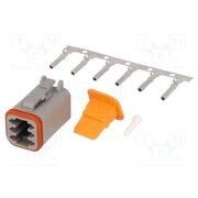 S-DT 06-6 S Connector: wire-wire; plug; female; DT; PIN: 6; IP68; for cable; 13A xDShlIaI-x98jrEcyze4gGESdl6NftfqxEX-9NleHSY