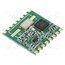 RFM22B-915S2 Module: RF; FM transceiver; FSK; 915MHz; SPI; -121dBm; 1.8÷3.6VDC NoA5fgbVFJNpmufzsx2yw0somxMFfSXJ4ArSfClc1Fk