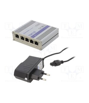 TSW110000000 Switch Ethernet; unmanaged; Number of ports: 5; 9÷30VDC; RJ45; TSW wjquMFl4aq-XYr-VbVBMFFMyLJlYQDGglmQVZCUDnD0
