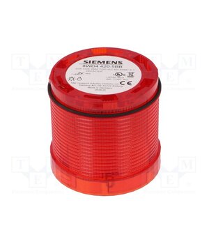 8WD4420-5BB Automation module: light signaller; red; LED; 24VDC; 24VAC; IP65 xOUMPtt2_wkrtelBlKj0iowDrzj4ODz2iJgdMIgcKxI