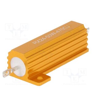 AHP50W-470RF Resistor: wire-wound; with heatsink; 470Ω; 50W; ±1%; 30ppm/°C x-BjEuz7D1bHLGt8ccIjmXD3P4ej8kZs7DR2vEcYDrU