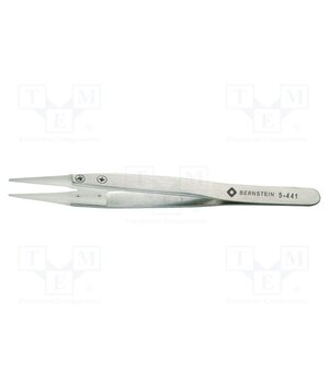 5-441 Tweezers; 125mm; Blade tip shape: rounded; universal 3S8RfgwKSa1Sm8l6BQJB0Y8WwUcsto8c4Pj-a25gZTc