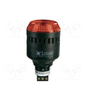 813512313 Signaller: lighting-sound; 230÷240VAC; LED; red; IP65; Ø45x83mm fJ2IC37ayrEYFsbR2eIxXWKC6Mt4zd8qTgdU1CTGqgs