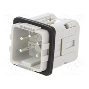 1585236 Connector: HDC; contact insert; male; PIN: 5; 10A; 500V; HEAVYCON g1_SXxItcA66Oei9yHT2KINFrY0-iajNHsZ_uay0gfs
