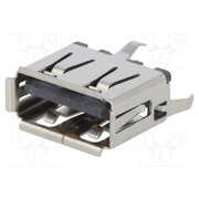 105057-0001 Connector: USB A; socket; on PCBs; THT; PIN: 4; straight; USB 2.0 rfBgHFrcRyOwWrPdcYGcevZ62gh-zhxNMVj3k42BkG4