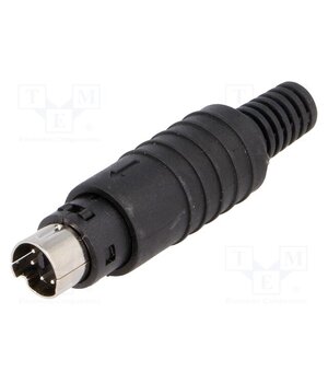 4850.1610 Connector: DIN mini; plug; male; PIN: 6; soldering; for cable Ax4XsjdrX0lB4cex6r4FGaIYrC_ejig2JIKbZ73kTVg