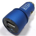 CHARGER 2xUSB for car 12/24V>5V max load: 1x3.1A or 2x1A

