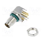 M8AS-04PMMR-SF8001 Connector: M8; male; PIN: 4; 4A; 30V; IP68; angled 90°; on PCBs 9xHUJCooYmHChvRNMAH5ihUcbulRTCMOW0kew6zYFXk