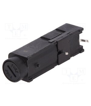 03450121H Fuse holder; THT; 5x20mm; -40÷85°C; 15A; 600V oIIiuKEOsS5fXLxSh7_ptumUUtF7NARmJhA5wUvtFiY