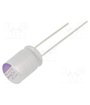 25SEPF180M Capacitor: polymer; 180uF; 25VDC; THT; ±20%; Ø8x12mm; OS-CON SEPF Lt1-P3d1vd01EvIuOgr5E0Te6zQ-25QCetDNtoy6liE