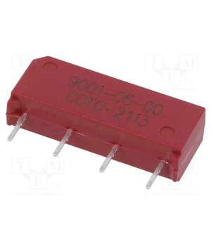 9001-05-00 Relay: reed switch; SPST-NO; Ucoil: 5VDC; 0.5A; max.200VDC; 10W 2mrN8HVyimZkuHCpuhcl-3ZmbNy_f0tigWeVSW1fPSw