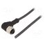 LC02FBR-PUR Cable: for sensors/automation; M12; PIN: 4; angled; 2m; plug; 250VDC pn-XJPfLrEOXJ0dNQ9slM2keVvlm_m-0h7pfb7Kkt4Y