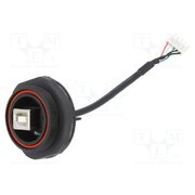 PX0849/B Connector: USB B; socket; PIN: 4; threaded joint; USB Buccaneer zaTLIISTYGUqkkP4hTekRM2aBX4dufvplDiAv3gkeME