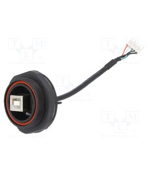 PX0849/B Connector: USB B; socket; PIN: 4; threaded joint; USB Buccaneer zaTLIISTYGUqkkP4hTekRM2aBX4dufvplDiAv3gkeME