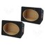 KOL69 Car loudspeaker enclosure; MDF; black; 6x9"; 3.6l; Plating: fabric AqArX-1dRZK5N9kfCUFEh022R2QZVmRvdgriGT4PSJ0
