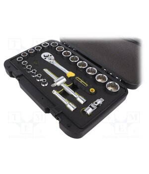 T4661 Wrench-set; socket spanner; Mounting: 3/8"; 23pcs. SpvLgzHQ7up3OziaOEhdVQQKo3mNSTLBa6W6yOqI1aU
