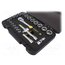 T4661 Wrench-set; socket spanner; Mounting: 3/8"; 23pcs. SpvLgzHQ7up3OziaOEhdVQQKo3mNSTLBa6W6yOqI1aU