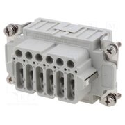 CDSF 18 Connector: HDC; female; CDS; PIN: 18; 10A; 400V; 18+PE; size 57.27 fK2xB6DJScs3s5tOjYHOjg3hdK0hJOmvQ5iLTecoMxw