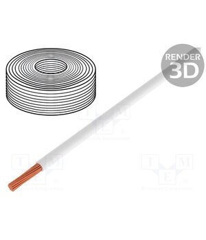 15305 Wire; LifY; 1x0.25mm2; stranded; Cu; PVC; white; 300V; -15÷80°C il9ugt9PT_gf48xm-fdesP-5hd97AhBDBlp0ywO6Qfk