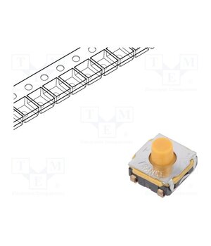 KSC411J 70 SH LFS Microswitch TACT; SPST-NO; Pos: 2; 0.05A/32VDC; SMT; none; 1.4N hL1_SKnK6cBIjAdAeX2Oi3x3quitrELpvbdr_tVF3mQ