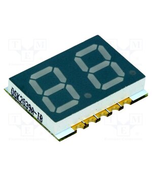 OSK2039A-LB Display: LED; 7-segment; 10mm; 0.39"; No.char: 2; blue; 5÷15mcd; SMD NXkLcTY-ej1wjbLalw36mTS9s0I2Hi9EKtkcthZRbdg