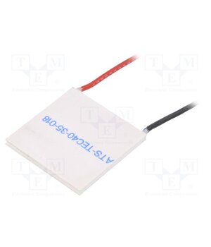 ATS-TEC40-35-018 Module: Peltier; 24.1V; 8A; 40x40x3.5mm; 111.5W; ceramics; 20AWG M6yDLNr9CKnIZ4PAp318B0HGoyC6jSrzgYX2zzWk12s