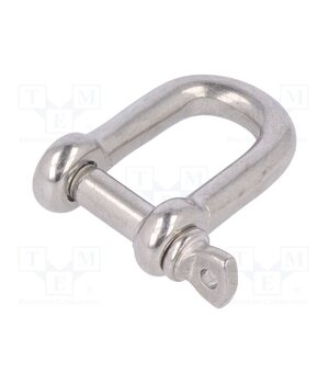 SZE-D5-A4 Dee shackle; acid resistant steel A4; for rope; 5mm GHCeSwOn3ouWExrwGcMiFB0apI_VYYdV1Eusv-8lHkM
