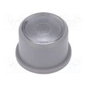 1F031 Button; round; grey; Ø9.6mm; plastic DS5B8VWFQ9aEI8TehOPPpD0h64PIGqF4vLocR0jFwhI