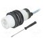 EC3025TBAPL Sensor: capacitive; Range: 4÷25mm; 20÷250VAC; OUT: SCR; 2m; EC UpHdW6z_gG4BTCz1zpKsFEtFBZuuVTqZxEA3NndbG9E