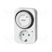 MT-1(GS) Programmable time switch; 15min÷24h; 230VAC/16A; IP20; Schuko c2H4p3IaA1LXYuFkOvg-TNMXWzJQlqAtsJXZSag0uLQ