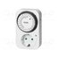 MT-1(GS) Programmable time switch; 15min÷24h; 230VAC/16A; IP20; Schuko c2H4p3IaA1LXYuFkOvg-TNMXWzJQlqAtsJXZSag0uLQ
