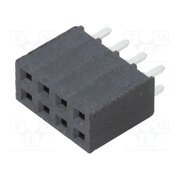 SSW-104-01-F-D Connector: pin strips; socket; female; PIN: 8; straight; THT; 2.54mm 1sBwW5yppwErptSvz8qIc_VhLC2FO_oookWUt6uwGCo