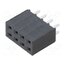SSW-104-01-F-D Connector: pin strips; socket; female; PIN: 8; straight; THT; 2.54mm 1sBwW5yppwErptSvz8qIc_VhLC2FO_oookWUt6uwGCo