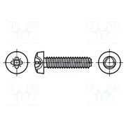 1473646 Screw; for metal; 2.5x10; Head: cheese head; Pozidriv; PZ1; zinc T8AmNOdo7FSPkzoQPh2Tusn5oga83MWGPl78q9_bqGo