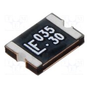 1812L035/30DR Fuse: PTC polymer; 0.35A; 30V; 30VDC; quick blow; SMD; 1812L WqlOj_0bHfP71WEbK7wAOb3K_PZr1mYth2xghPwmZDM