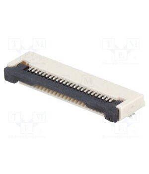 PCA-6G-24-HL-3 Connector: FFC/FPC; SMT; 0.4A; 100V; PIN: 24; 0.5mm; horizontal; 30mΩ H8uSKroYGtd4M0GbNdM2F_LpqrUr3C_ayxog0irlvoo