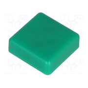 TACT-2BSGN Button; square; green; 12x12mm o_GZQyxUs8EZH0puTOyQcJnCp3vMEu3hOZWIvSAZHAQ