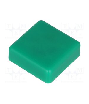 TACT-2BSGN Button; square; green; 12x12mm o_GZQyxUs8EZH0puTOyQcJnCp3vMEu3hOZWIvSAZHAQ