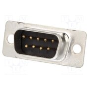 DB09-SP Connector: D-Sub; PIN: 9; plug; male; for cable; soldering; black UH42zaJSrkzrIvU3OWzGxArmYpZ_sHSPAuy5ciIewmY