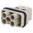 09120063041 Connector: HDC; contact insert; male; 10A,40A; 250V,400V; Han Q 6gP-kCJgqWVx-wnpApAKLvS-vonEg7PpUeKEgVhDP-c