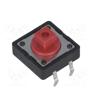 TACTS-24R Microswitch TACT; SPST-NO; Pos: 2; 0.05A/12VDC; THT; none; 2.55N KtZEmJCatkDp4rz_P4g_Xp3A2G3hONLOiyON9KMITyU