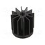 ATSEU-077D-C2-R0 Heatsink; LED; W: 45mm; H: 38mm; black; Shape: round; STAR LED P41duA7kTqdrx9FsRt0WesdBPozTHCpGsygMcAbDtgc