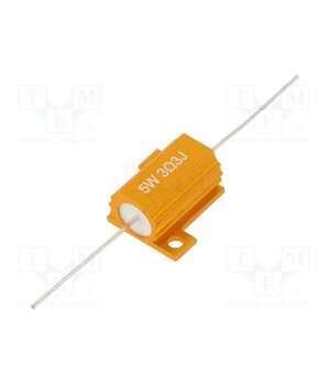 AHP5W-3R3J Resistor: wire-wound; with heatsink; 3.3Ω; 5W; ±5%; 50ppm/°C; axial jChUnEkHKYYOqD613k3T-U-jyFOE_Gso9kEPWquivK4