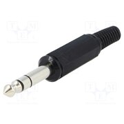 KLS 3 SCHWARZ Connector: Jack 6,3mm; plug; male; stereo,with strain relief VxY8gNGF4iJrQsckgOoblzhozPHGuETHVvu_FSQ4skk