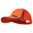 VWOT229O High-visibility cap; adjustable,vented; Size: 56÷61mm; orange qUg8J_jWbrEBIM_Xiu8kb-WP0PDl4q3XY4zglRcTpPk